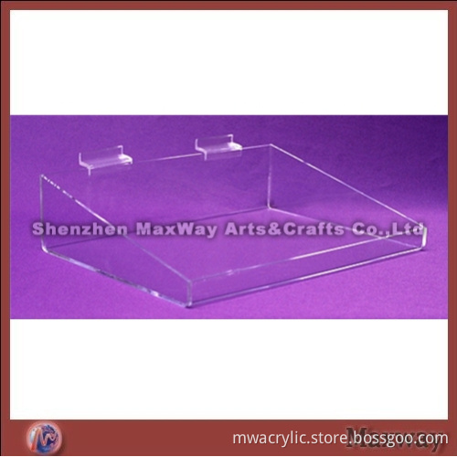 Clear Wall Mounted High-quality Acrylic Display Tray